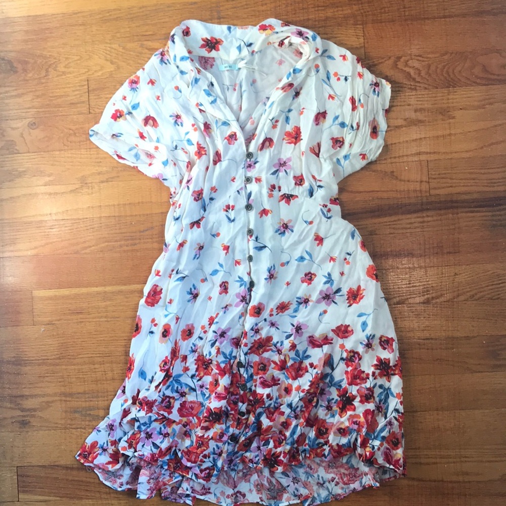 Kimchi Blue Urban Outfitters Floral Dress
